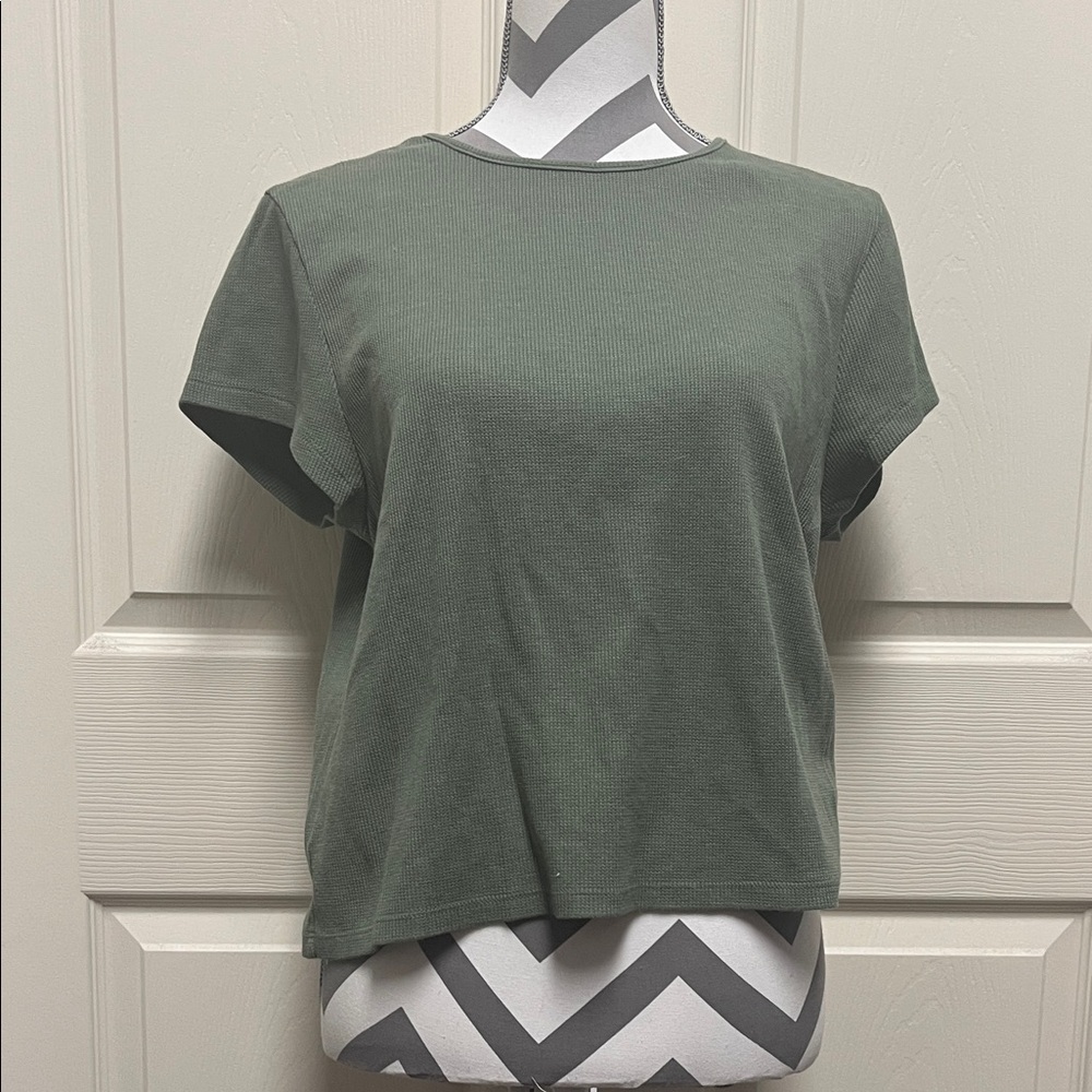 Classic Olive Green Women's Top